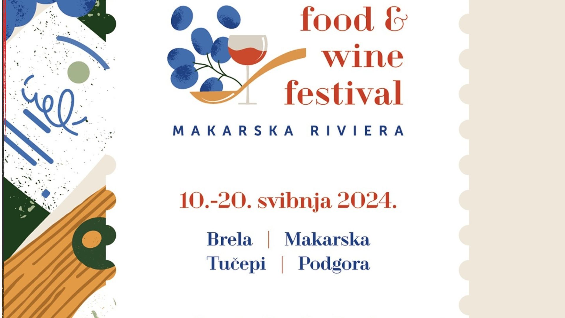 Autentica Food & Wine Festival — десять днів гастрономічних розваг в Макарській Рівʼєрі!
